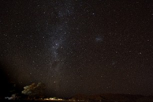 Ciel nocturne dans le Namib Sesriem et Namib