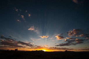 Lever de soleil en route vers Deadvlei Sesriem et Namib