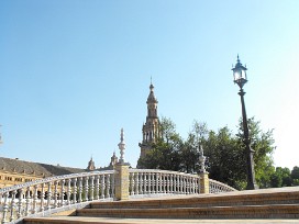 Séville, Parque Maria Luisa Espagne, Andalousie